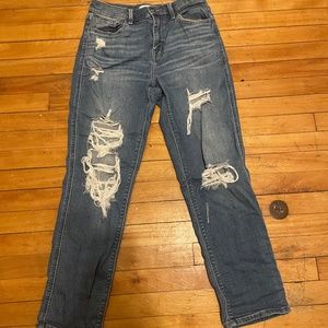 Studio Blue High Rise Boyfriend Jeans